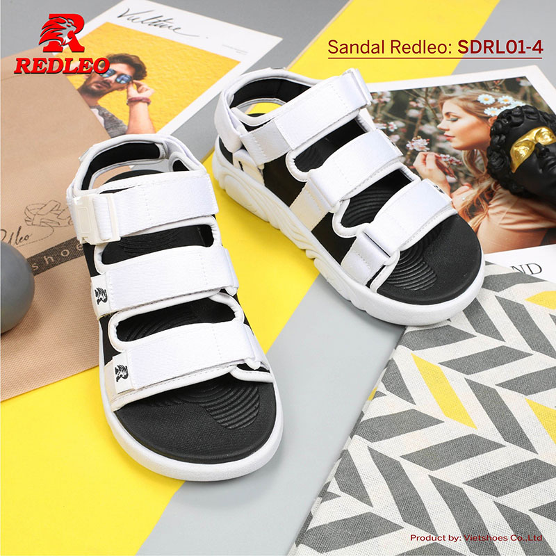 Giày Sandal 3 Quai Phối Khóa Cao Cấp