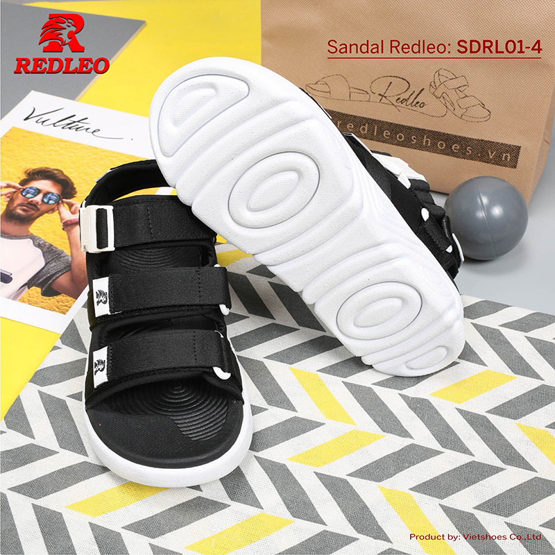 Giày Sandal 3 Quai Phối Khóa Cao Cấp