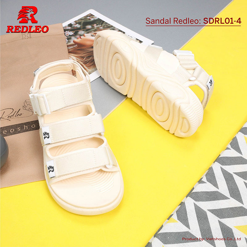 Giày Sandal 3 Quai Phối Khóa Cao Cấp