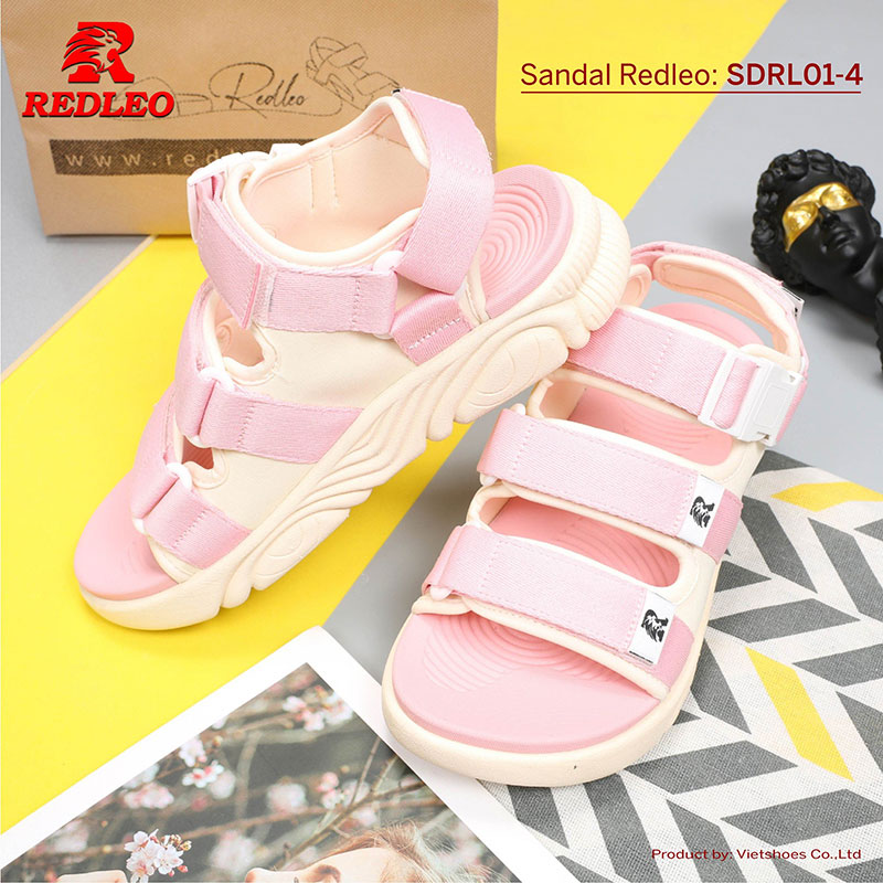 Giày Sandal 3 Quai Phối Khóa Cao Cấp