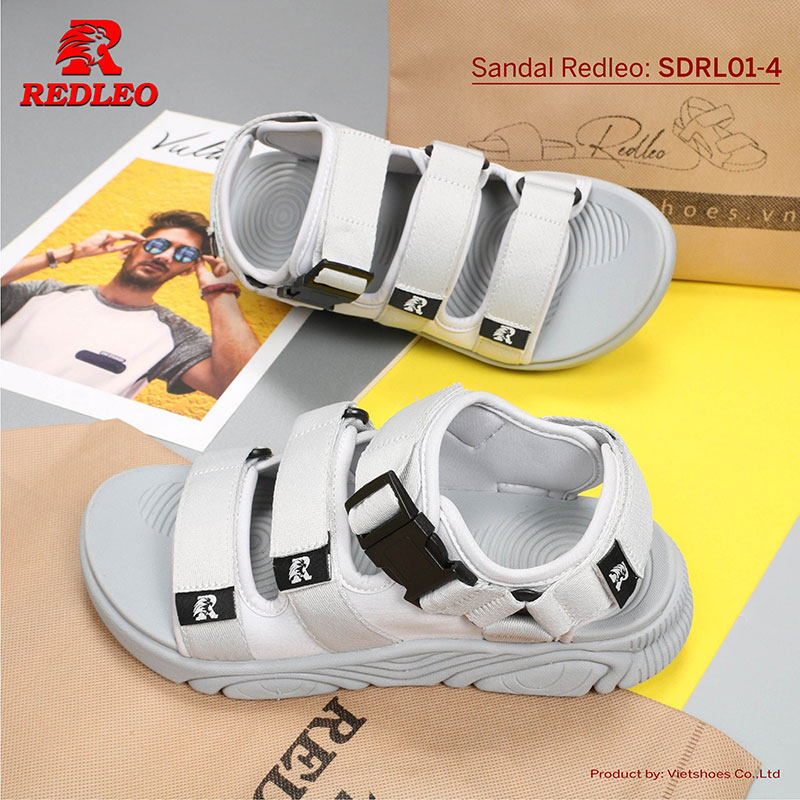 Giày Sandal 3 Quai Phối Khóa Cao Cấp