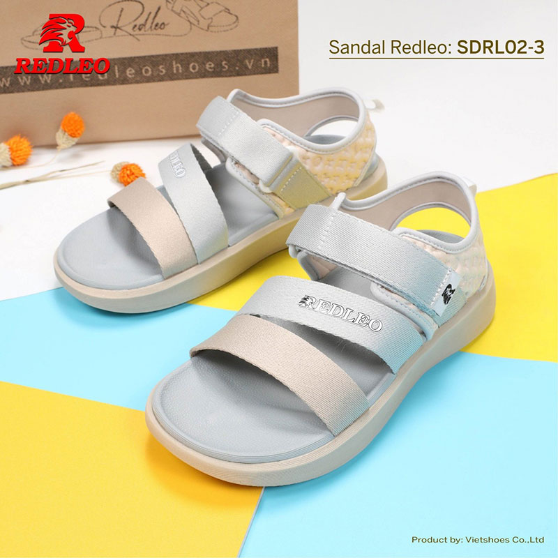 Giày Sandal Redleo Quai 2 Màu Cao Cấp