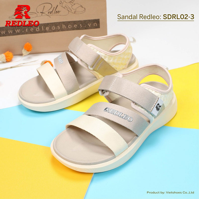 Giày Sandal Redleo Quai 2 Màu Cao Cấp