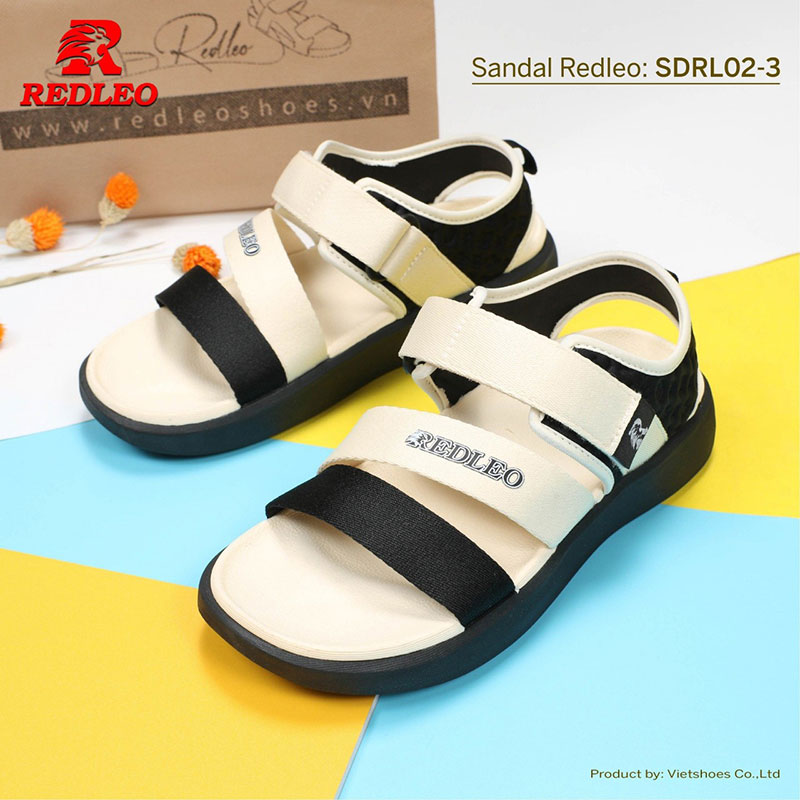 Giày Sandal Redleo Quai 2 Màu Cao Cấp