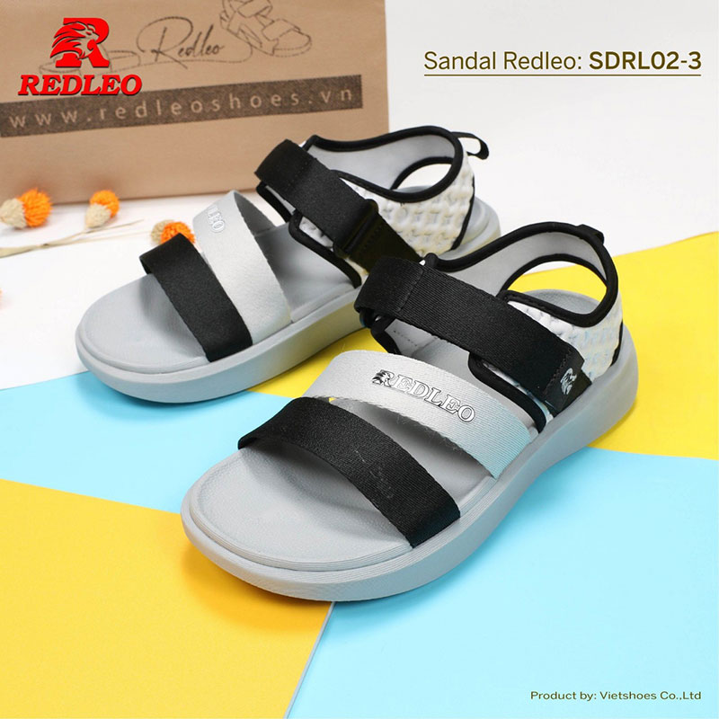 Giày Sandal Redleo Quai 2 Màu Cao Cấp