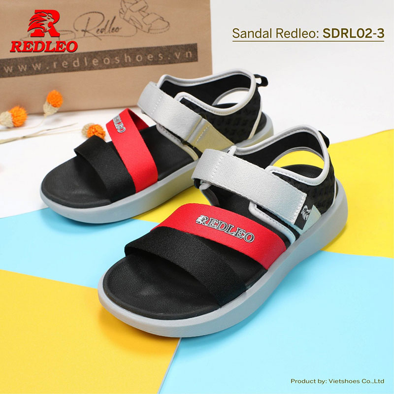 Giày Sandal Redleo Quai 2 Màu Cao Cấp