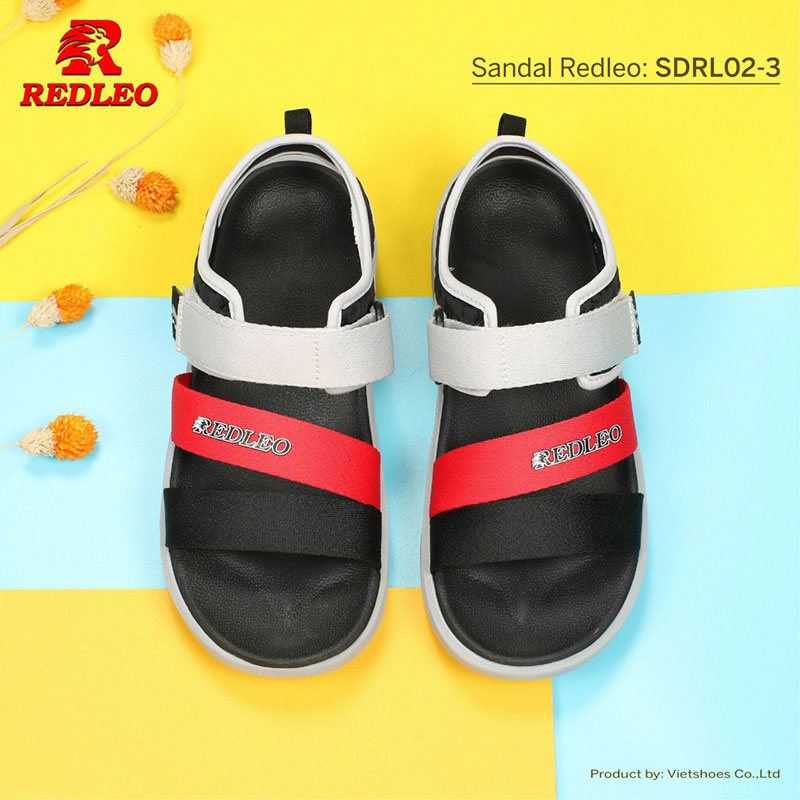 Giày Sandal Redleo Quai 2 Màu Cao Cấp