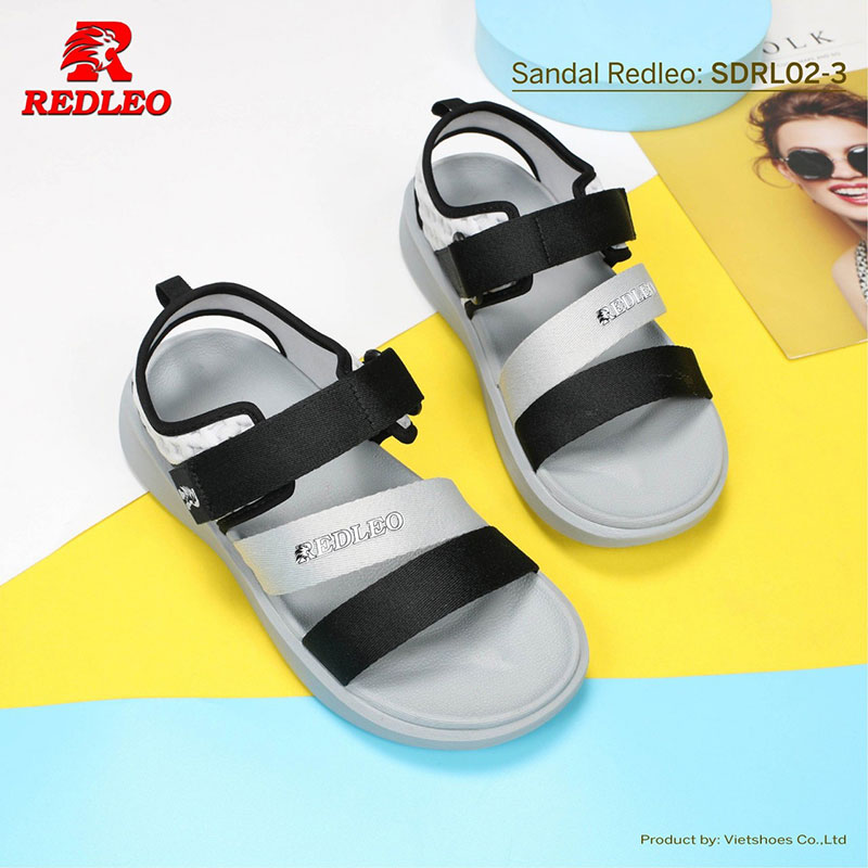 Giày Sandal Redleo Quai 2 Màu Cao Cấp