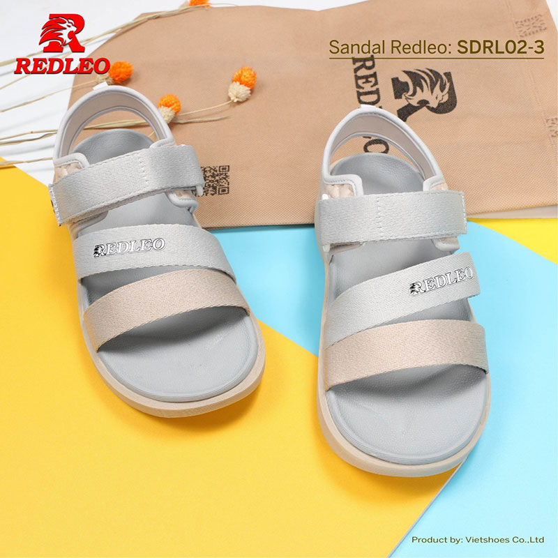 Giày Sandal Redleo Quai 2 Màu Cao Cấp