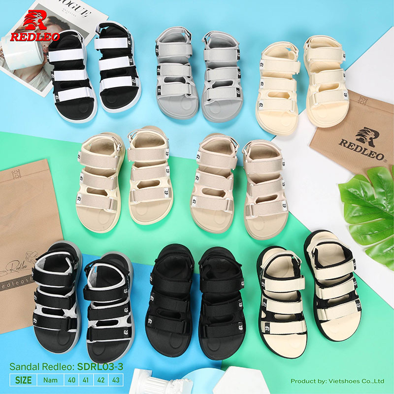 Sandal Basic 3 Quai Logo Redleo Năng Động