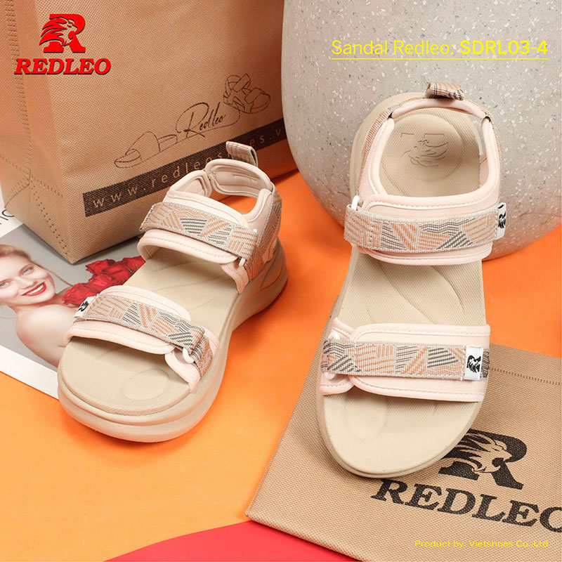 Sandal Hoạ Tiết Slides Redleo Cao Cấp