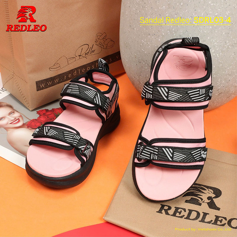 Sandal Hoạ Tiết Slides Redleo Cao Cấp