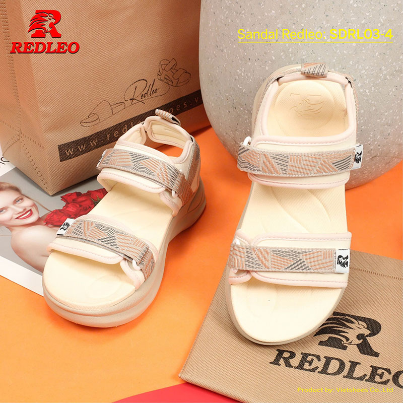 Sandal Hoạ Tiết Slides Redleo Cao Cấp