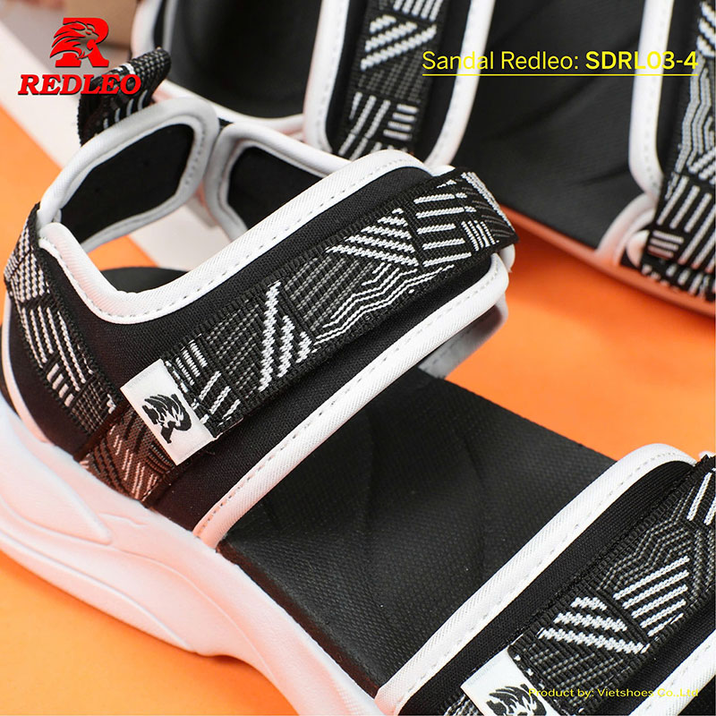 Sandal Hoạ Tiết Slides Redleo Cao Cấp