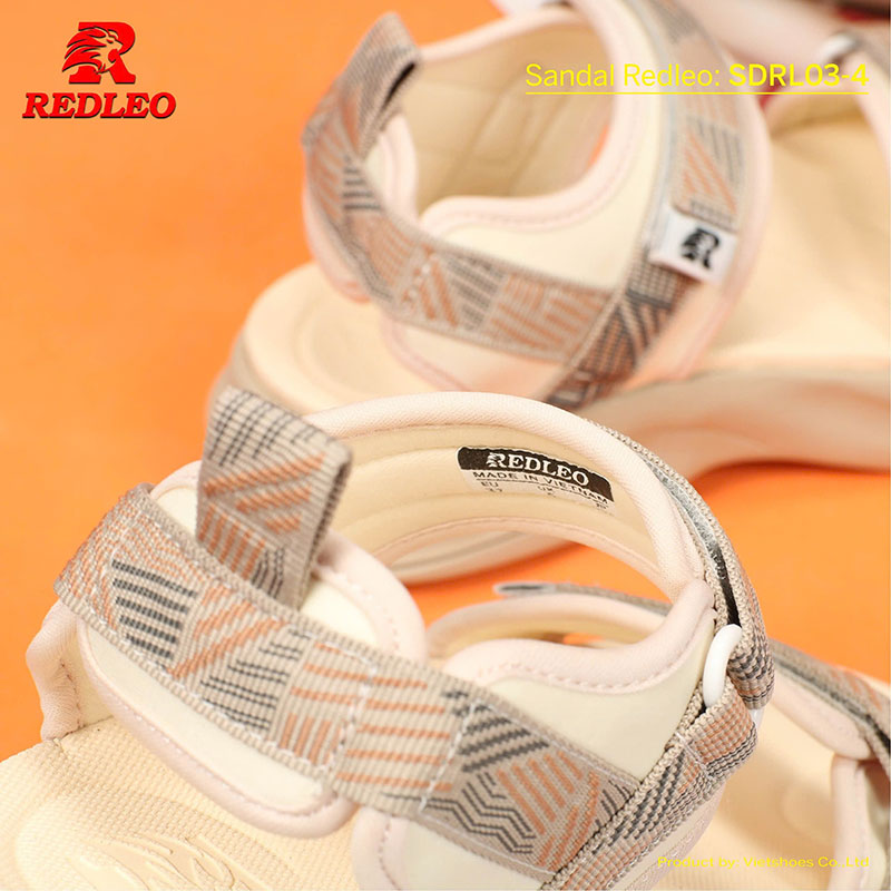 Sandal Hoạ Tiết Slides Redleo Cao Cấp