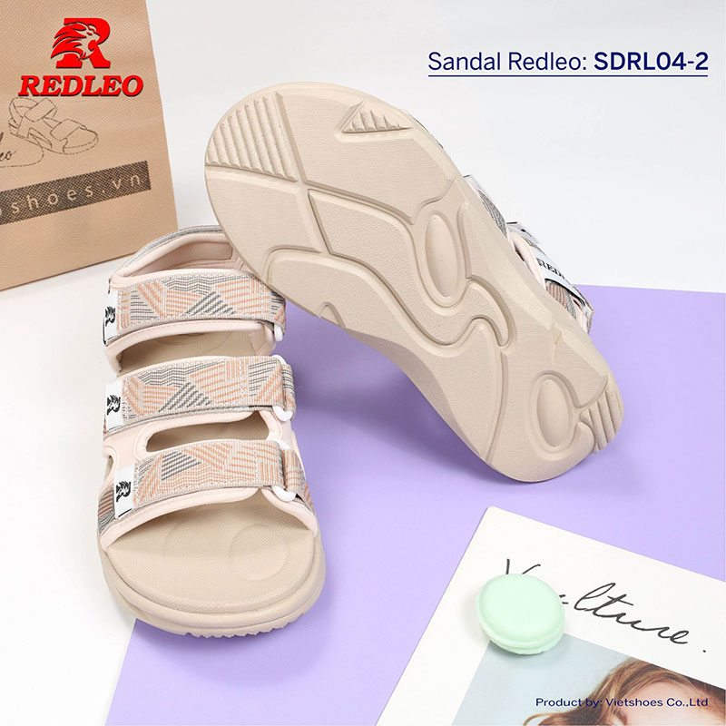 Sandal Redleo 3 Quai Sọc Thiết Kế Bắt Mắt