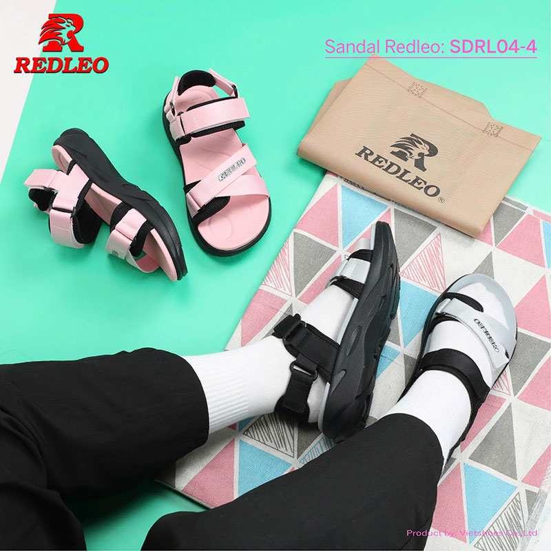 Sandal Redleo Quai Chéo Xé Dán Cao Cấp