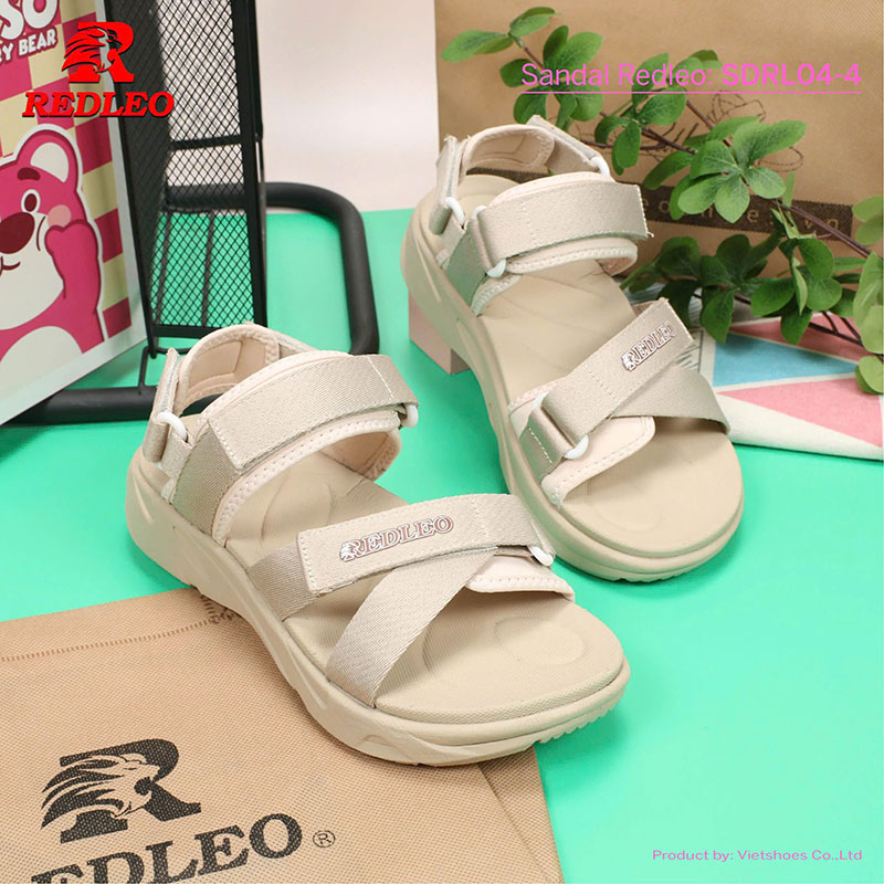 Sandal Redleo Quai Chéo Xé Dán Cao Cấp