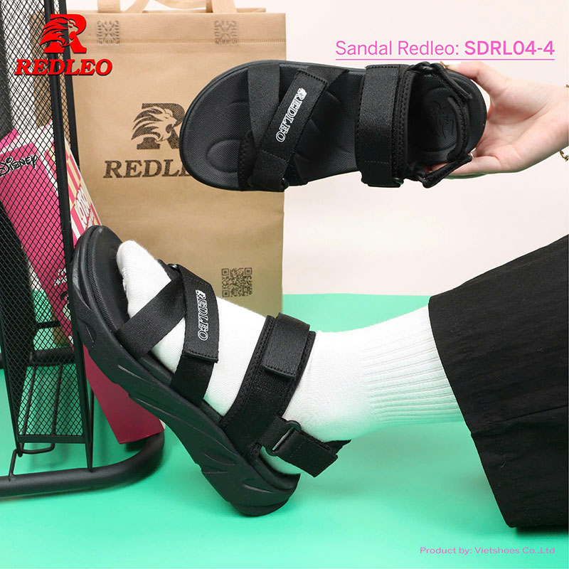 Sandal Redleo Quai Chéo Xé Dán Cao Cấp