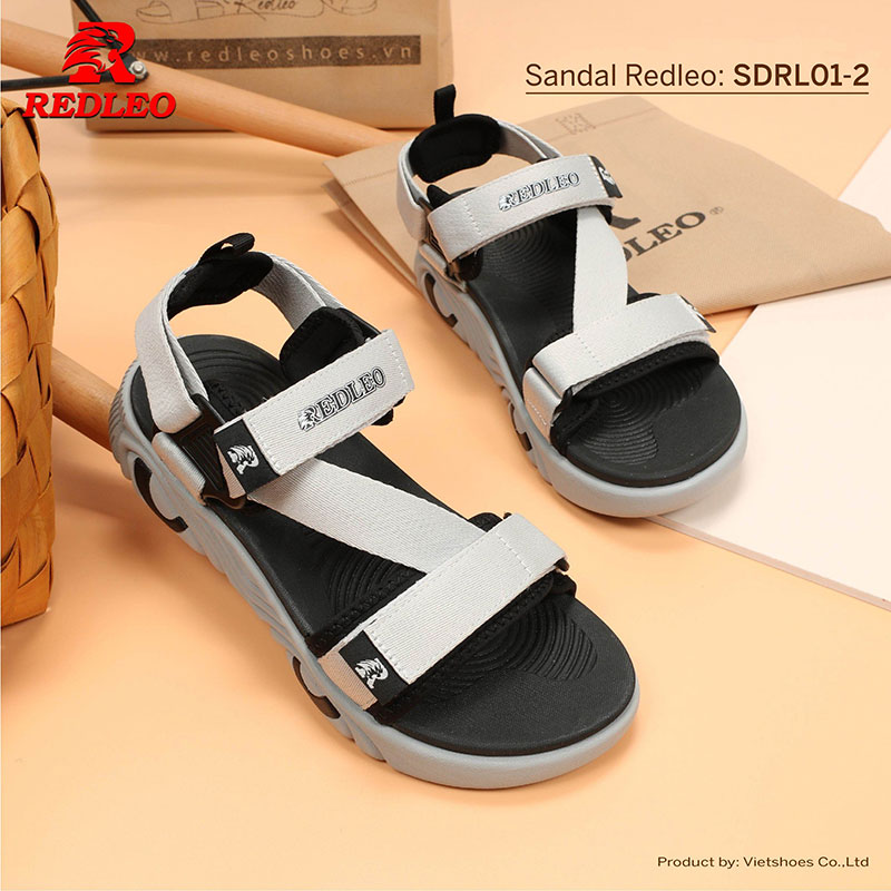 Sandal Redleo Quai Xéo Đế Màu Năng Động