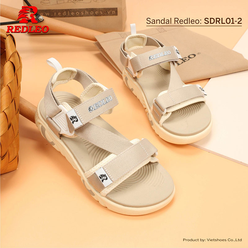 Sandal Redleo Quai Xéo Đế Màu Năng Động