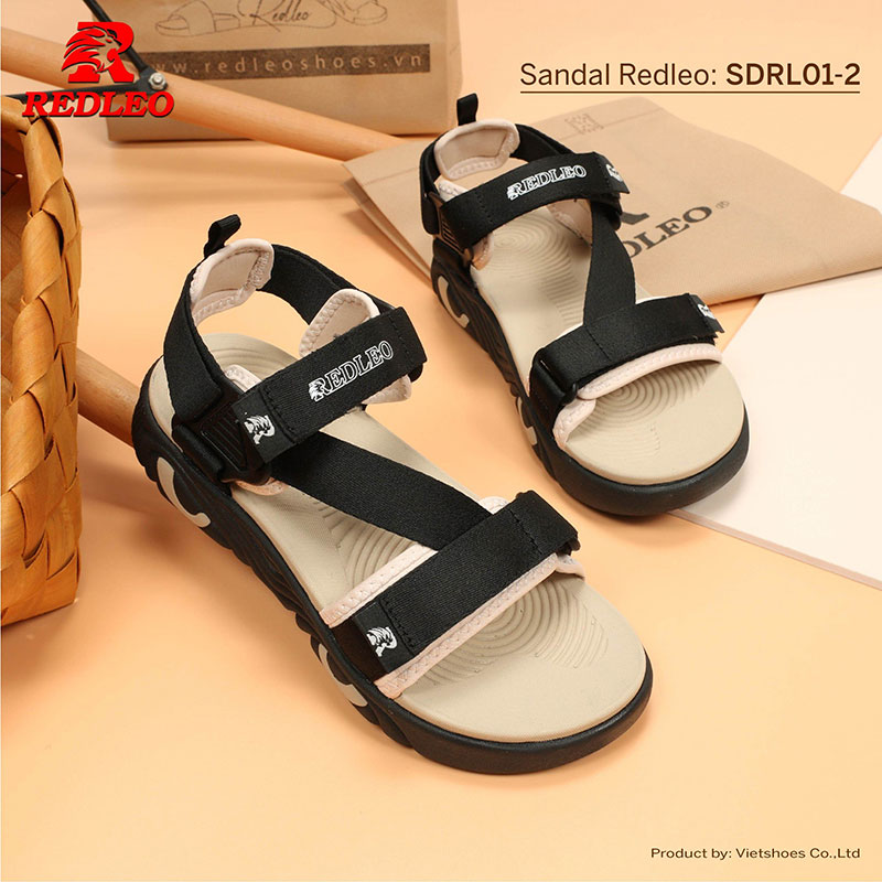 Sandal Redleo Quai Xéo Đế Màu Năng Động