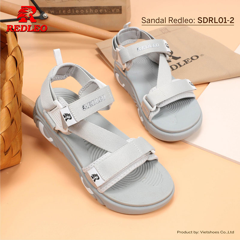 Sandal Redleo Quai Xéo Đế Màu Năng Động