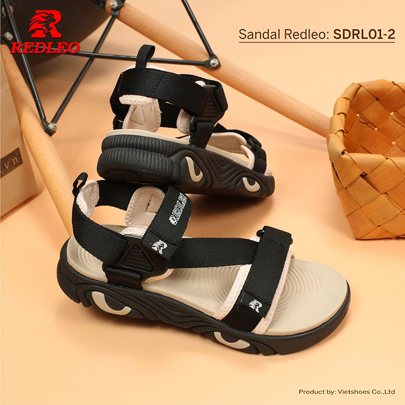 Sandal Redleo Quai Xéo Đế Màu Năng Động