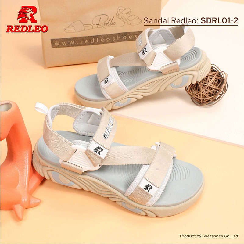 Sandal Redleo Quai Xéo Đế Màu Năng Động