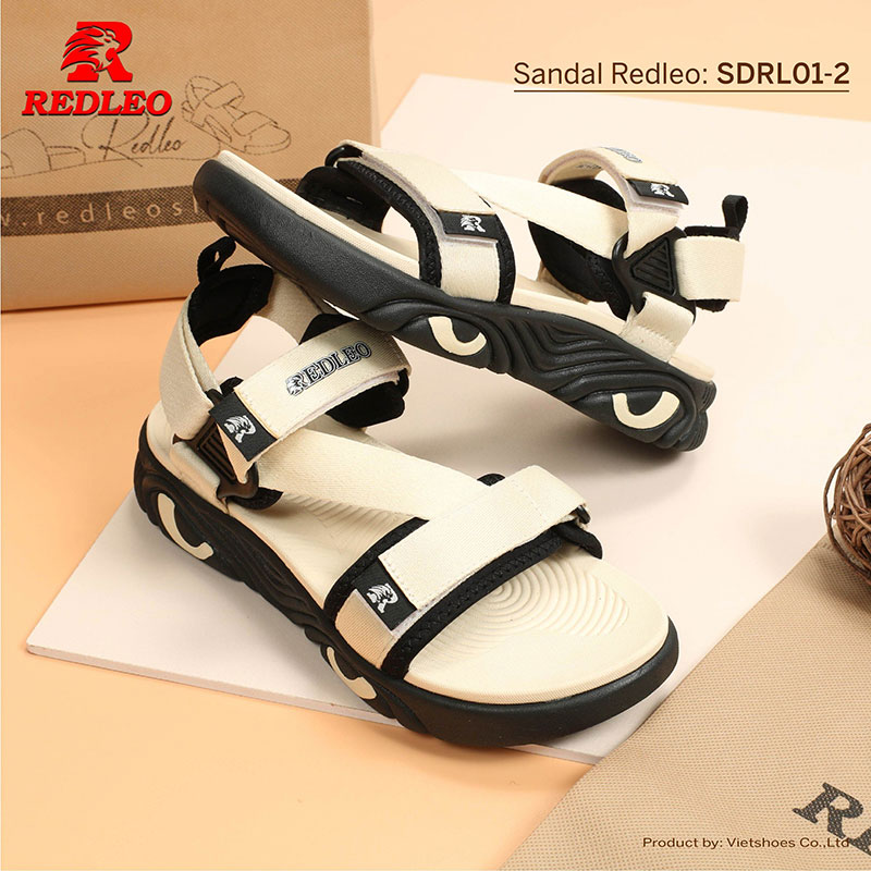 Sandal Redleo Quai Xéo Đế Màu Năng Động