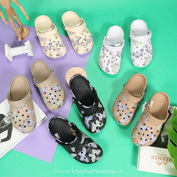 Sục Crocs Butterly 3D